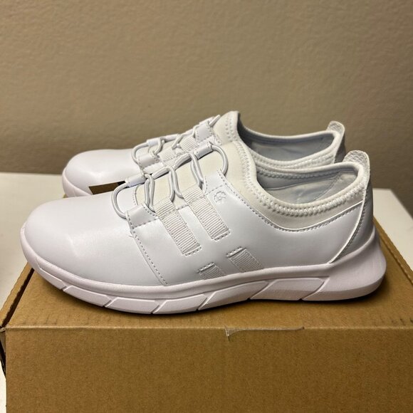 Shoes For Crews Slip-Resistant Women's Athletic Sneakers White Size 5.5 - Picture 3 of 6